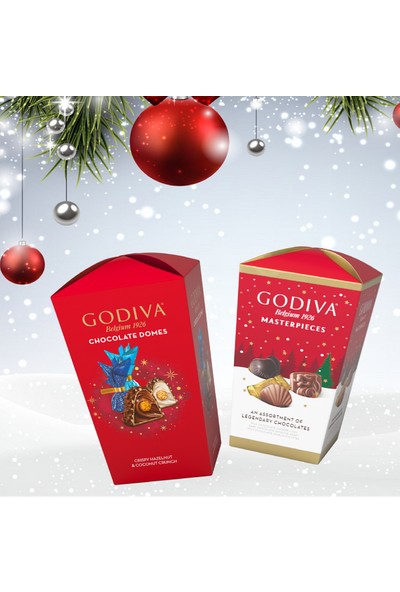 Godiva Masterpiece Legendary Çikolata Özel Seri 122 gr 2'li