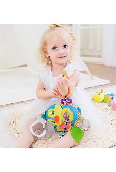 Jessieyou Mall Yenidoğan Toddler Bebek Çocuk Sevimli Hayvanlar Arabası Yatak Çan Çıngırak Etkinlik Yumuşak Oyuncaklar Uyku Iyi Aracı (Yurt Dışından)