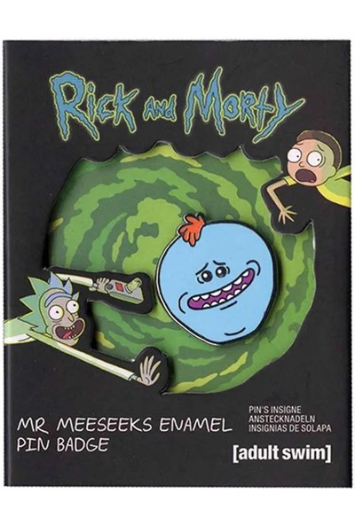 Paladone Rick And Morty Enamel Rozet - Mr. Meeseeks