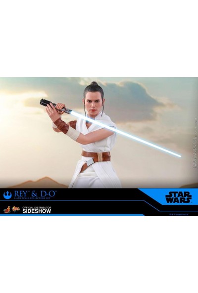 Hot Toys Rey And D-O Sixth Scale Figure Set 905520 - Star Wars: The Rise Of Skywalker - Movie Masterpiece Series