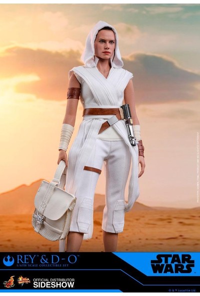 Hot Toys Rey And D-O Sixth Scale Figure Set 905520 - Star Wars: The Rise Of Skywalker - Movie Masterpiece Series