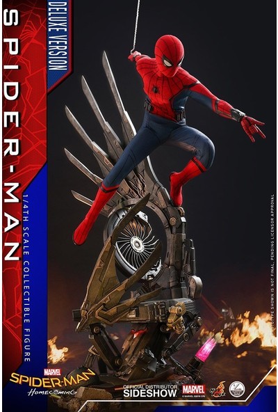 Hot Toys Spider-Man (Deluxe Version) Quarter Scale Figure - 904920 - Marvel Comics / Spider-Man : Homecoming
