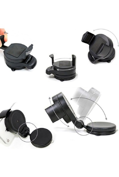 Arabulalaca Araç Içi Mini Cam Telefon Tutucu