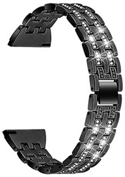 puluz Samsung Akıllı Saat Için 22Mm Kayış Kordonlu Saat Siyah