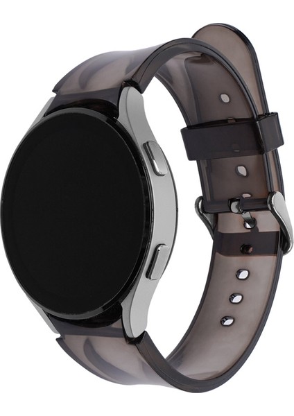 puluz Samsung Galaxy Watch4 Tpu Kayış Için, Stil: Gümüş Toka Siyah(Yurt Dışından) fırsatları