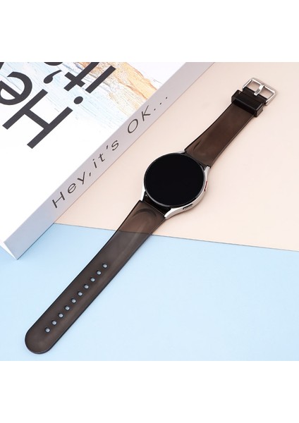 puluz Samsung Galaxy Watch4 Tpu Kayış Için, Stil: Gümüş Toka Siyah(Yurt Dışından) indirimleri