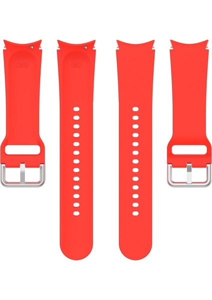puluz Samung Galaxy Watch4 40Mm / 44Mm Için Silikon Kordonlu Saat Kırmızı fiyatları