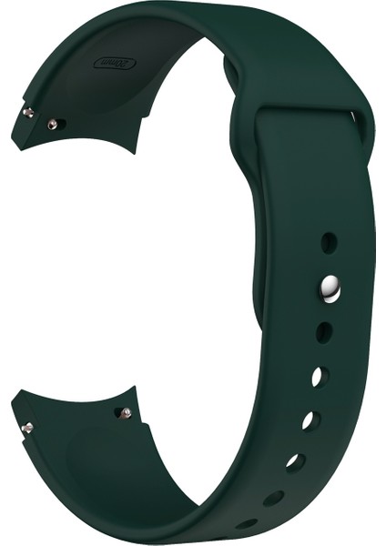 puluz Samsung Galaxy Watch4 4044Mm Silikon Kordonlu Saat Için Yeşil