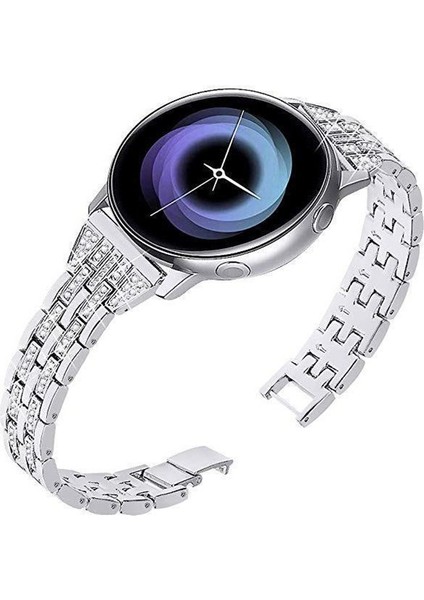 puluz Samsung Akıllı Saat Için 22Mm Kayış Kordonlu Saat Gümüş Rengi modelleri