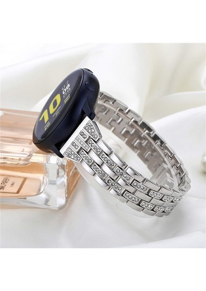 puluz Samsung Akıllı Saat Için 22Mm Kayış Kordonlu Saat Gümüş Rengi fırsatları