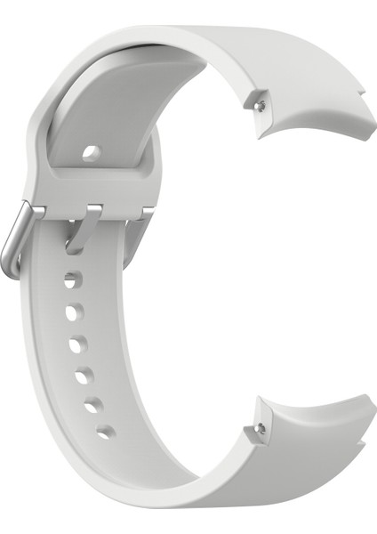 puluz Samung Galaxy Watch4 40Mm / 44Mm Için Silikon Kordonlu Saat Gümüş Grisi modelleri