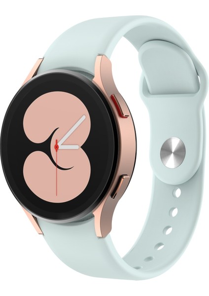 puluz Samsung Galaxy Watch4 4044Mm Silikon Kordonlu Saat Için Açık Mavi modelleri