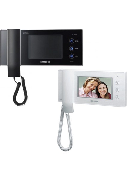 Samsung - Sht 3006 Renkli Görüntülü Diafon Kapı Telefon Seti 6"
