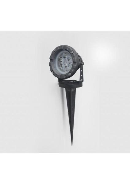 Bahçe Armatürü Rozanslı Kazıklı CT-7304 Yeşil Renk