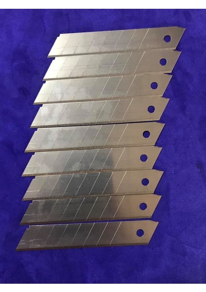 Falçata Bıçak Ağzı 18X0,60MM 10 Adet - Maket Bıçağı Yedeği fiyatları