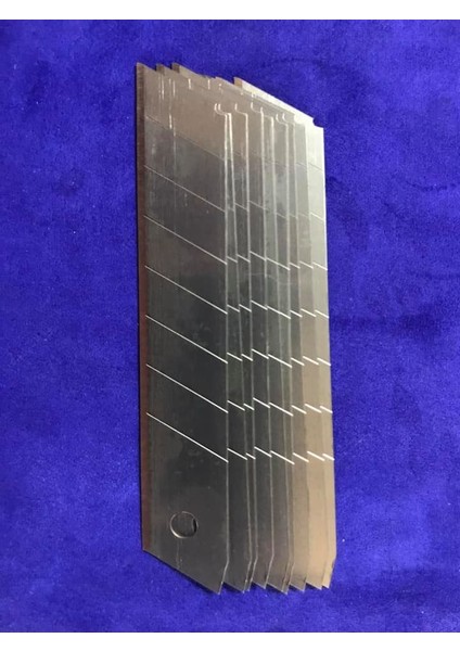 Falçata Bıçak Ağzı 18X0,60MM 10 Adet - Maket Bıçağı Yedeği modelleri