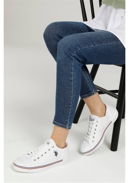 Penelope Beyaz Kadın Günlük Spor Ayakkabı Deri V6 fiyatları