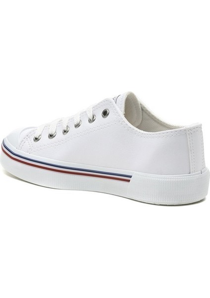 Penelope Beyaz Kadın Günlük Spor Ayakkabı Deri V6 indirimleri