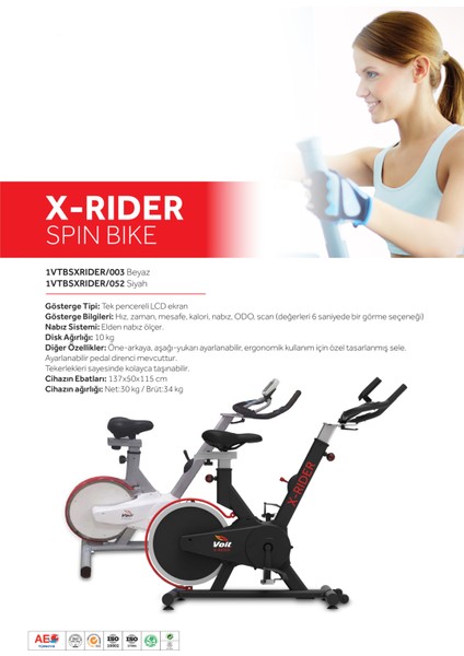 x - Rider Spin Bike
