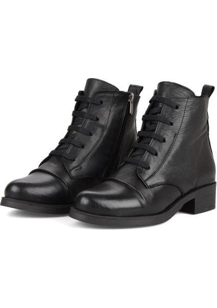 Günlük Kadın Bot Siyah Naturel Deri fiyatları