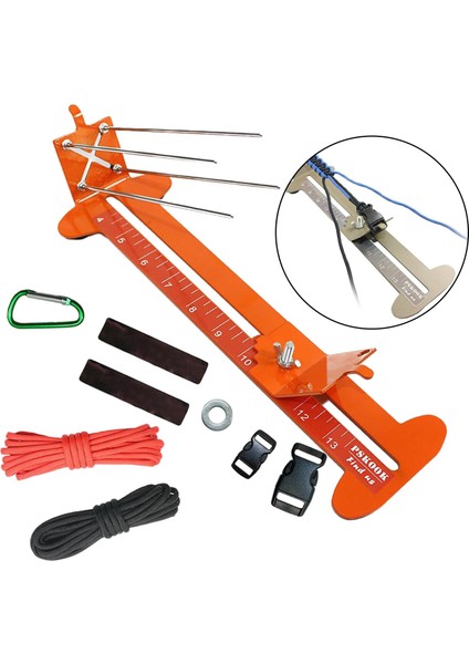 Paslanmaz Çelik Paracord Bilezik Makinesi Jig Kordon (Yurt Dışından)