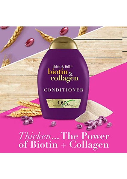 Dolgunlaştırıcı Biotin &  Bakım Kremi, 385 ml Saç Kremi