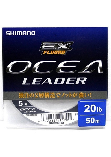 Ocea Leader Ex Fluorocarbon 50MT Misina 16LB 0.33MM