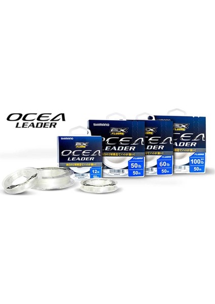 Ocea Leader Ex Fluorocarbon 50MT Misina 16LB 0.33MM fiyatları