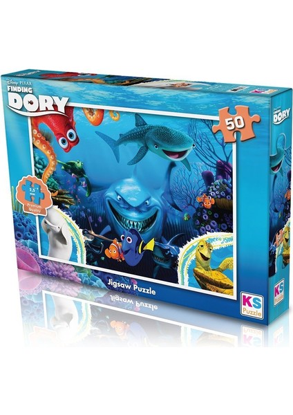 DR709 Ks Finding Dory / 50 Parça Puzzle