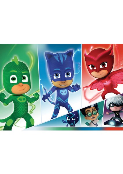 PJM113 Ks Pj Masks / 200 Parça Puzzle