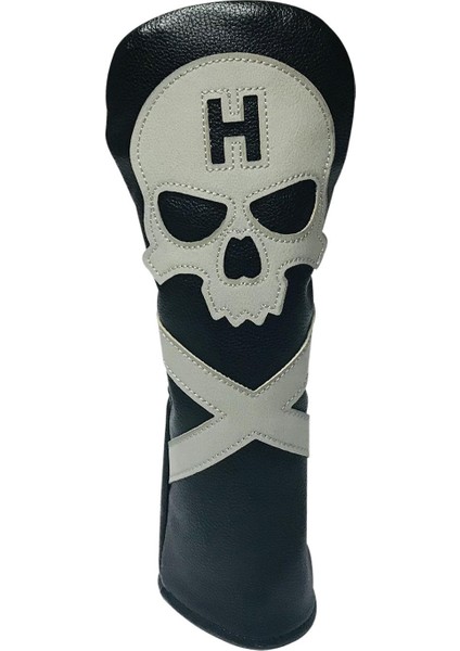 Pu Deri Golf Kafası Kapak Fairway Hybrid Sürücü Kulübü Headcover Guard Sleeve Ut (Yurt Dışından)