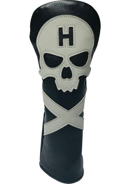Pu Deri Golf Kafası Kapak Fairway Hybrid Sürücü Kulübü Headcover Guard Sleeve Ut (Yurt Dışından)