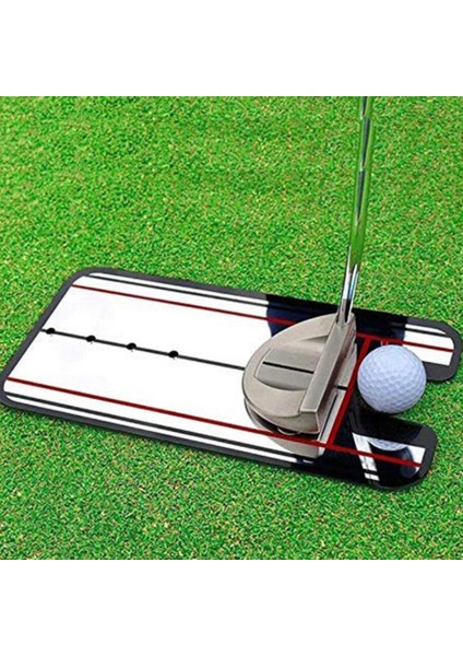 Golf Koyarak Eyeline Hizalama Ayna Eğitim Yardım Pro Salıncak Uygulama Aracı (Yurt Dışından) fırsatları