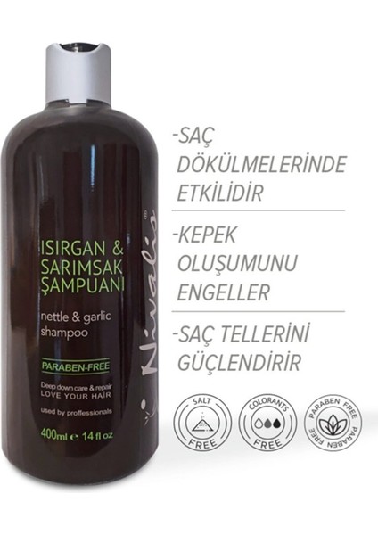 Isırgan Sarımsak Şampuanı 400 ml