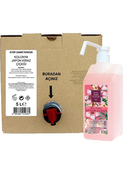 Japon Kiraz Çiçeği 5 lt ve 1 lt Sprey Şişe