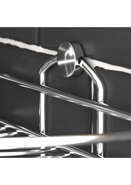2 KATLI BANYO KÖŞELİĞİ KROM BK022H