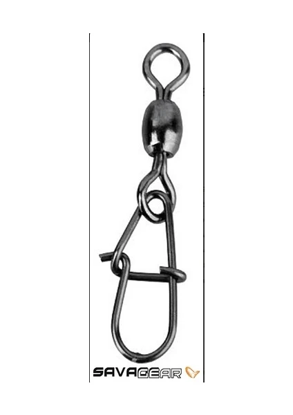 Savage Gear Eggsnap Swivel S #4 22 kg Bln 10 Adet