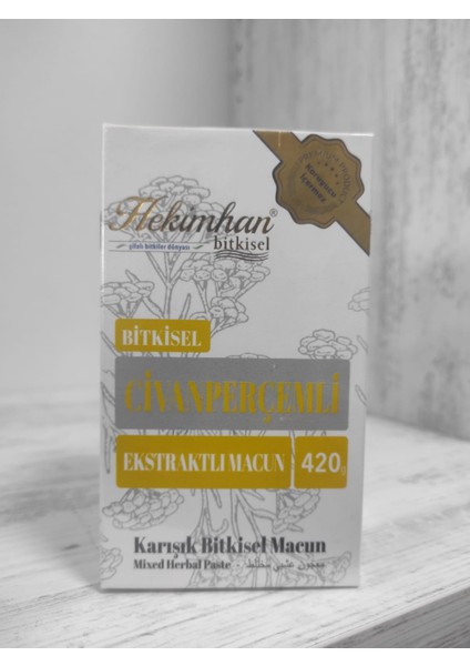 Civanperçemli Karışık Bitkisel Macun 420 gr