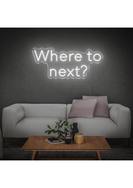 Where To Next Neon LED
