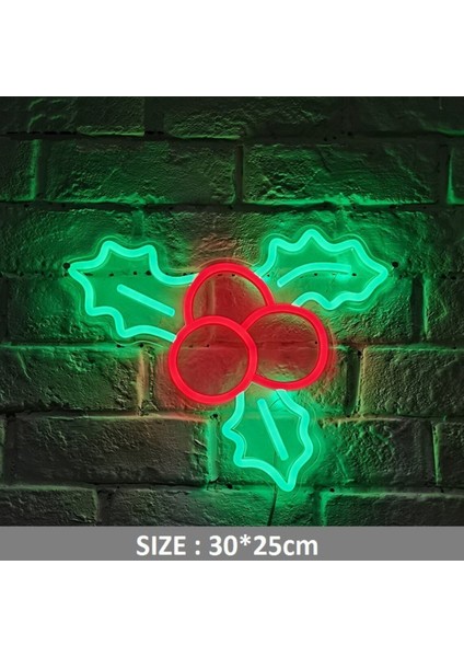 Yaprak Noel Neon LED