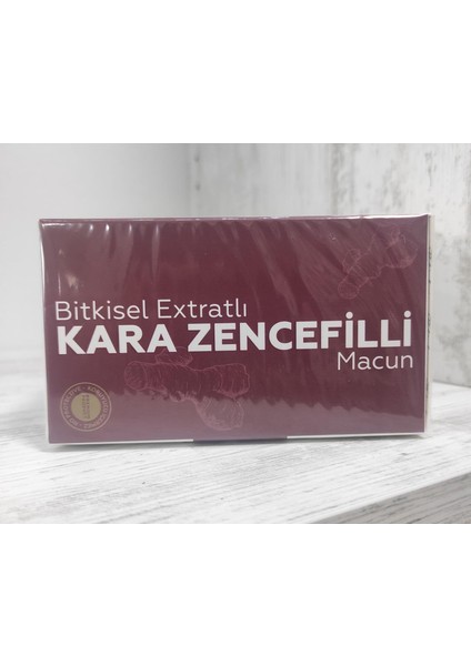 Kara Zencefilli Macun 420 gr
