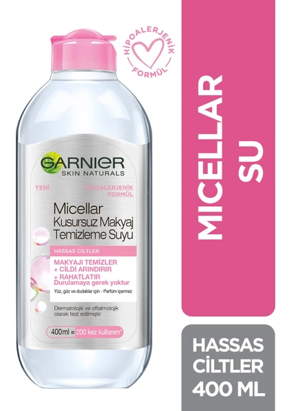 Micellar Kusursuz Makyaj Temizleme Suyu 400 ml