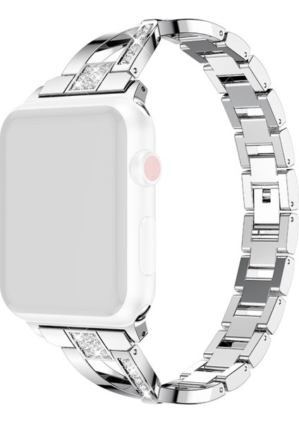 Apple Elmas Paslanmaz Çelik Kayışı (Yurt Dışından)