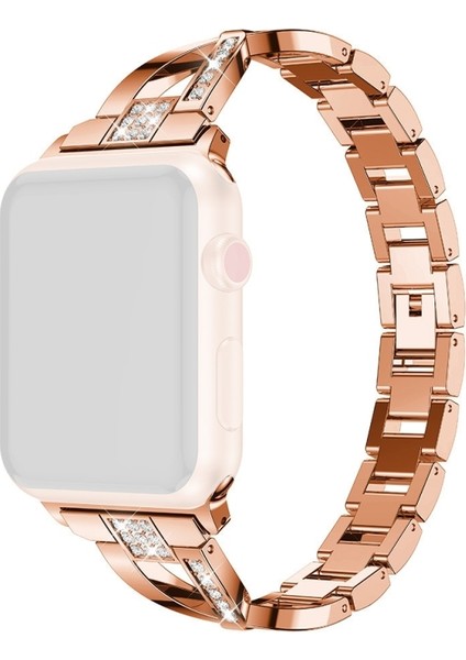 Apple Elmas Paslanmaz Çelik Kayışı (Yurt Dışından)