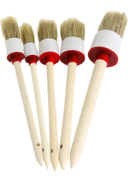 5 Adet Çok Amaçlı Temizleme Fırça Seti - Bej (Yurt Dışından) fiyatları