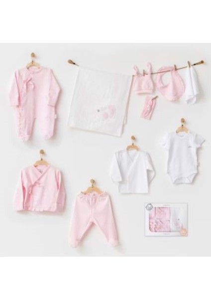 Pembe Kız Bebek 10LU Set Hastane Çıkışı