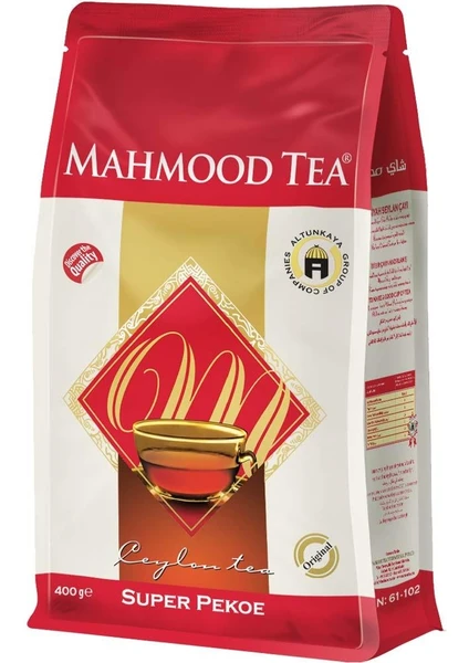 Mahmood Tea İthal %100 Saf Seylan Pekoe Dökme Çayı 400 gr