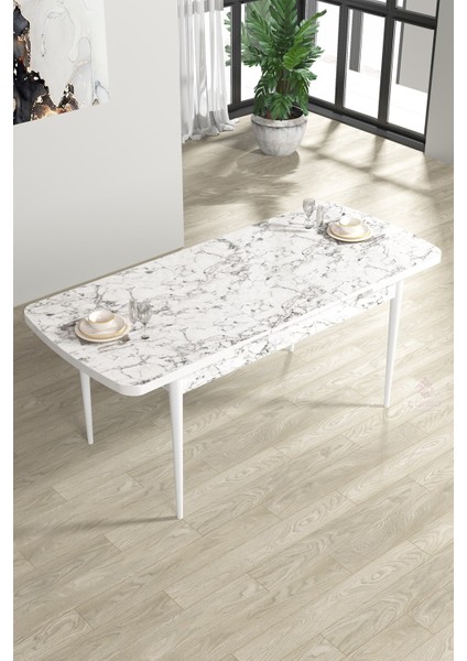 Concept Are Serisi, 80X132 Açılabilir Mdf Masa, Mutfak Masası fiyatları