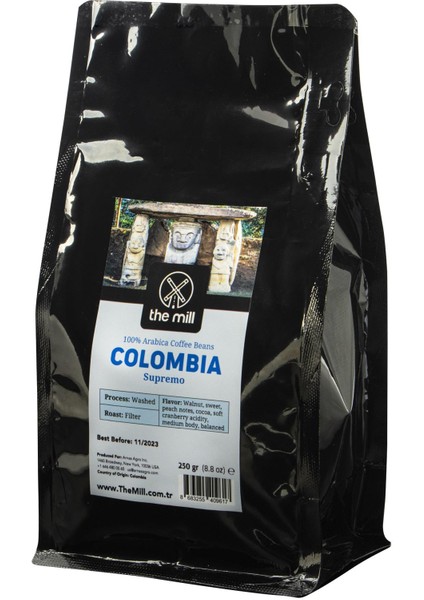 The Mill Colombia Supremo Çekirdek Kahve 250 gr