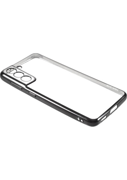 Galaxy S21 5g Için Şeffaf Galvanik Pc Telefon Kılıfı - Siyah (Yurt Dışından) fırsatları